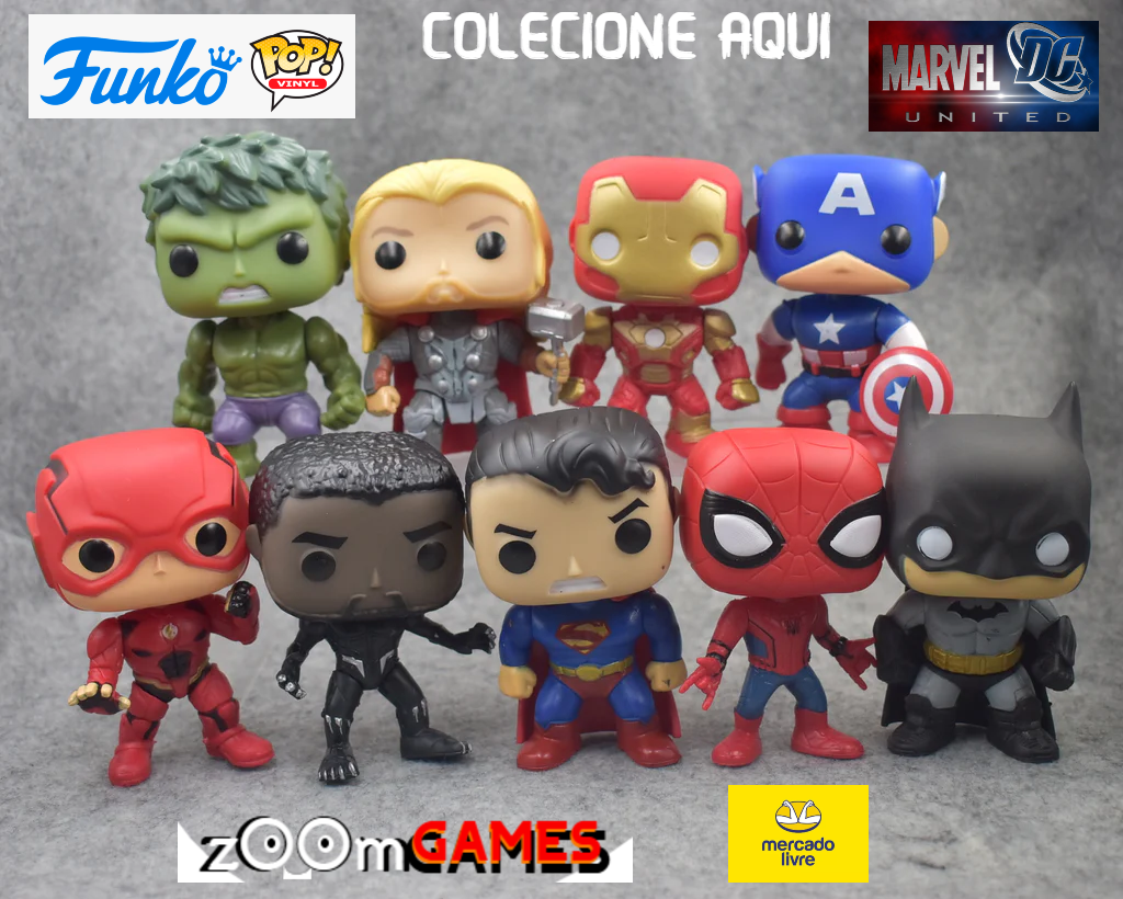 Funko Pop Marvel DC